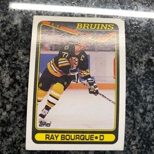 Ray Bourque Topps 1990 #43 hockey card!!!